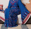 Gaza Blue Embroidery Thobe