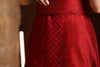 Diamond Motif Silk Dress